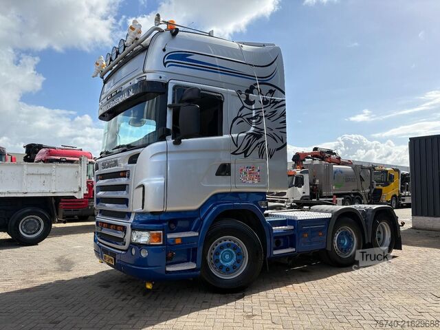 Standard tractor Scania R 620 A 6X2/4 + SHOWTRUCK + FULL OPTION V8 + 2x...