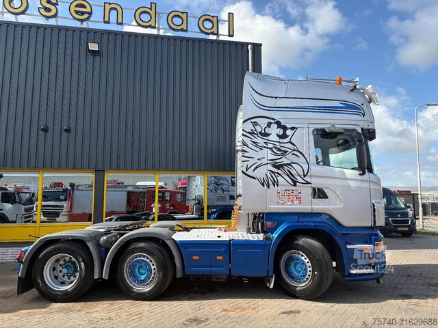 Standard tractor Scania R 620 A 6X2/4 + SHOWTRUCK + FULL OPTION V8 + 2x...