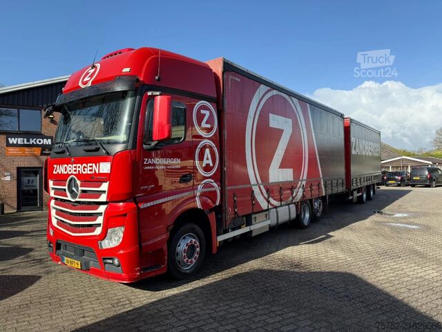 Volumevervoer Mercedes-Benz Actros 2545 Mega Volumecombu 120m3! Schuifdaken...
