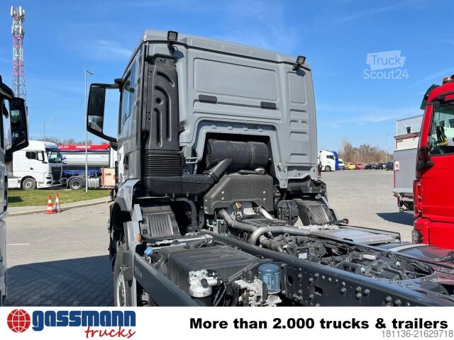 Truck chassis MAN TGS 33.540 6x6 BB CH, Intarder