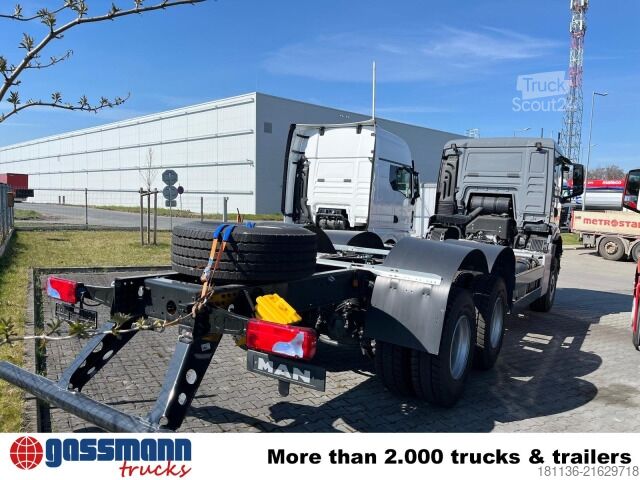 Truck chassis MAN TGS 33.540 6x6 BB CH, Intarder