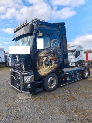 Standard tractor unit RENAULT T520 High Edition Show Truck Vollausstatt.