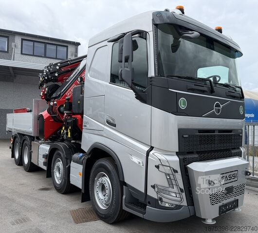 Teherautóra szerelt daru Volvo Hiab Palfinger Fassi F1450-8 JIB-6