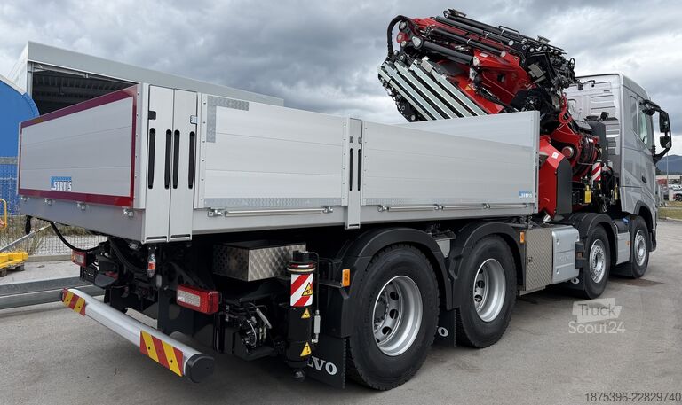Teherautóra szerelt daru Volvo Hiab Palfinger Fassi F1450-8 JIB-6
