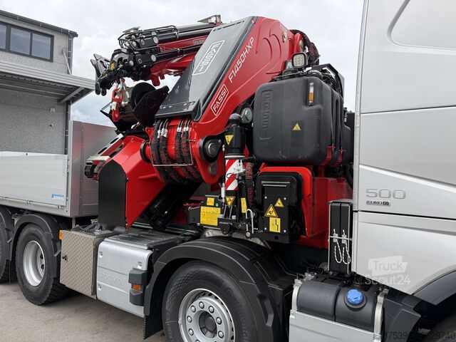 Teherautóra szerelt daru Volvo Hiab Palfinger Fassi F1450-8 JIB-6