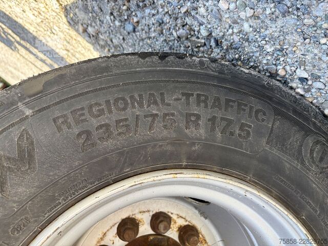 ремарке със сменяемо шаси SOMMER Jumbo Lafette Verzinkt 235/75R17,5