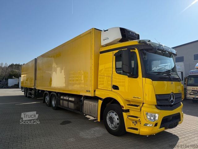 Kylbil MERCEDES-BENZ 2540 LL 6x2/4 Kühlkoffer 8.2m LBW 2,5t  Carrier