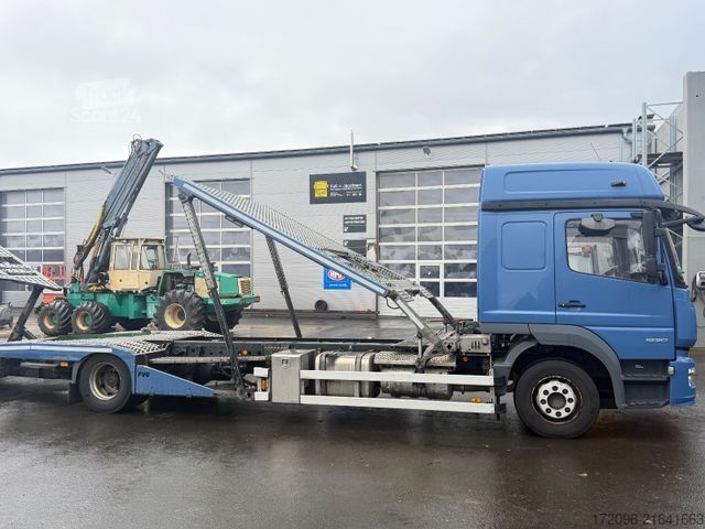 Car carrier truck MERCEDES-BENZ Atego 1530 FVG Lightliner 2021/2017, VDI,  5x