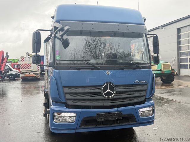 Car carrier truck MERCEDES-BENZ Atego 1530 FVG Lightliner 2021/2017, VDI,  5x
