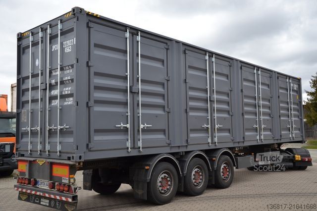 Návěs s výměnnou nástavbou  Seecontainer 40 ft / 5 Door High Cube neuwertig