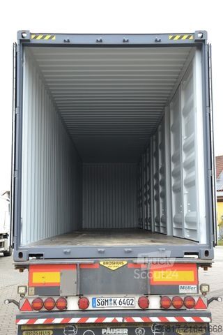 Návěs s výměnnou nástavbou  Seecontainer 40 ft / 5 Door High Cube neuwertig
