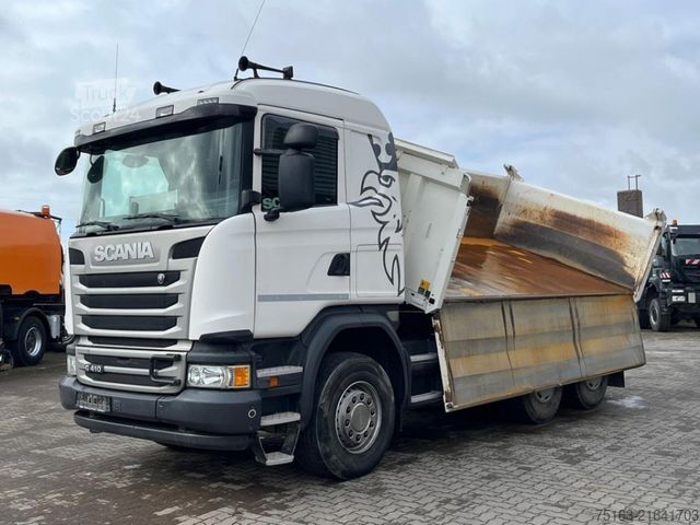 Billenő teherautó SCANIA G 410 6x4 3-Achs Kipper Meiller Bordmatik