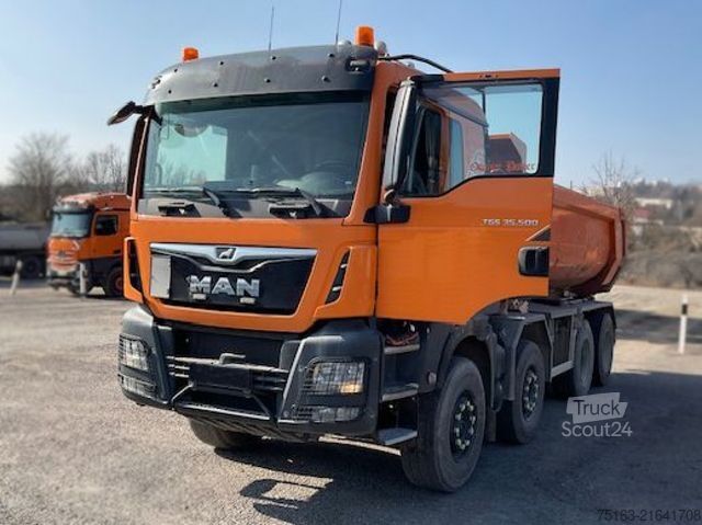 Wywrotka MAN TG-S 35.500 8x4 BB 4 Achs Muldenkipper Intarder