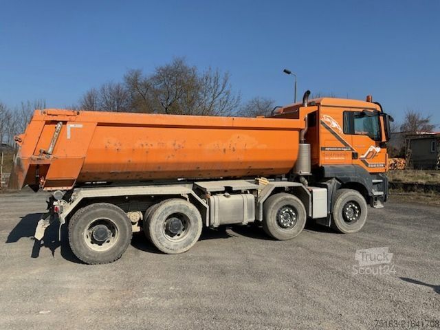 Wywrotka MAN TG-S 35.500 8x4 BB 4 Achs Muldenkipper Intarder