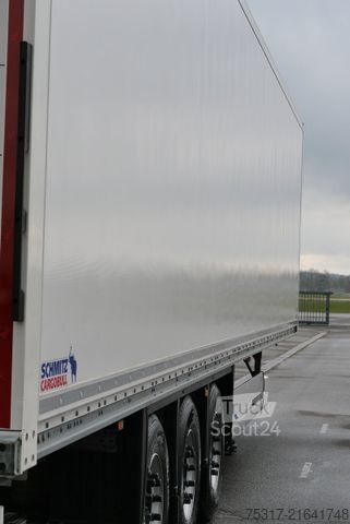 Semi-remorque fourgon SCHMITZ CARGOBULL SBO 24/ROLLTOR DOPPELSTOCK / TEXTIL / LIFT /GFK