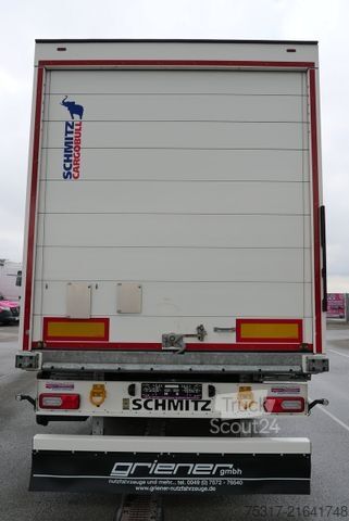 Semi-remorque fourgon SCHMITZ CARGOBULL SBO 24/ROLLTOR DOPPELSTOCK / TEXTIL / LIFT /GFK