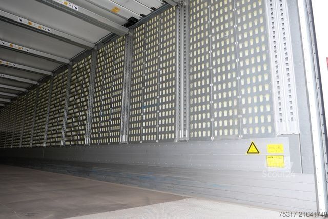 Semi-remorque fourgon SCHMITZ CARGOBULL SBO 24/ROLLTOR DOPPELSTOCK / TEXTIL / LIFT /GFK