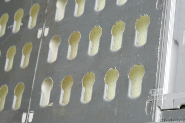 Semi-remorque fourgon SCHMITZ CARGOBULL SBO 24/ROLLTOR DOPPELSTOCK / TEXTIL / LIFT /GFK