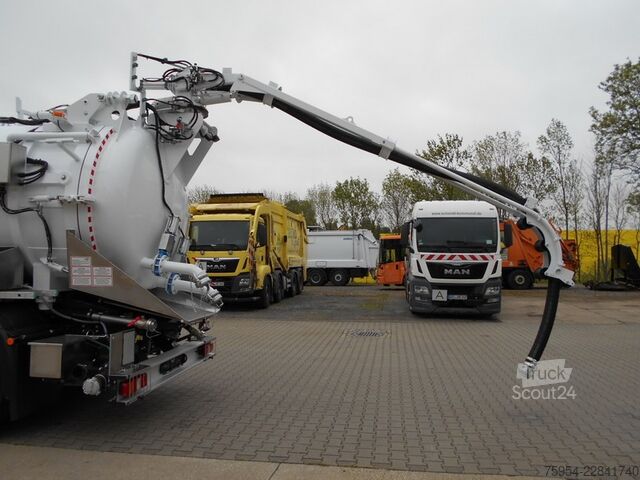 Vakuová cisterna Mercedes-Benz Actros 2543 L 6x2 / Faros 14/1 piston