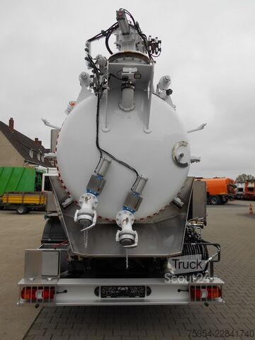 Vakuová cisterna Mercedes-Benz Actros 2543 L 6x2 / Faros 14/1 piston