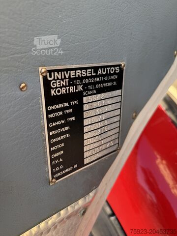 Platforma de încărcare Scania 50 L5046 4X2 CLASSIC OLDTIMER OPEN BOX TRUCK