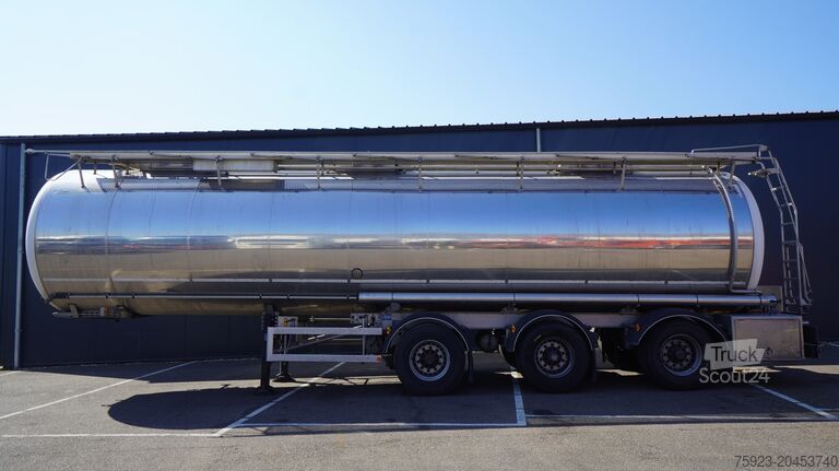 Cysterna z żywnością Magyar 3 AXLE FOOD TANK TRAILER 41.410LTR