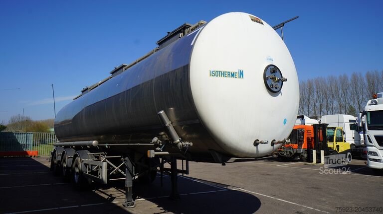 Cysterna z żywnością Magyar 3 AXLE FOOD TANK TRAILER 41.410LTR