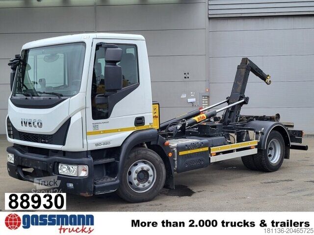 Roll-off tipper truck Iveco EuroCargo ML120E22 4x2, City-Abroller