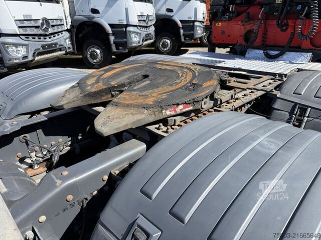 Кран, змонтований на вантажівці Scania G450 6X2 Kran Palfinger PK 26002