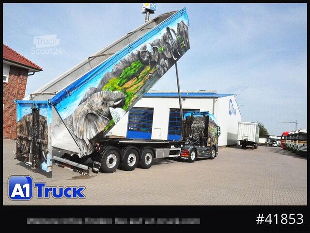 Tiptrailer KEMPF SKM35/3 AK Airbrush 58m³ Alu