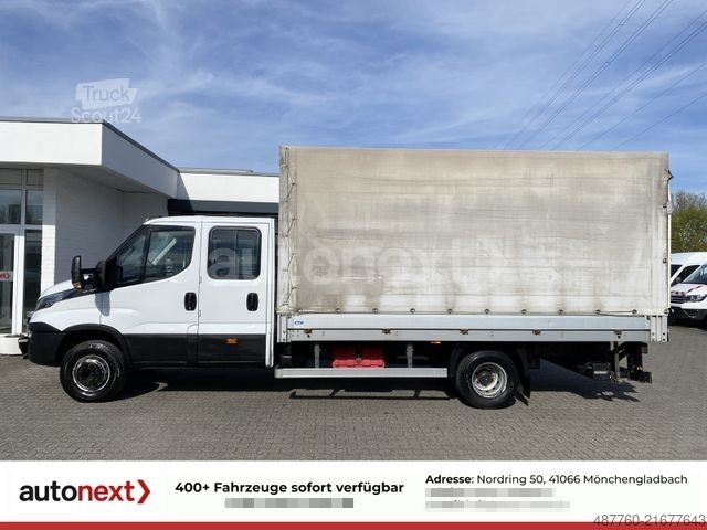 Camion bâché IVECO Daily 70C18H DoKa *Werkstatt* LBW+7-Sitze 5007