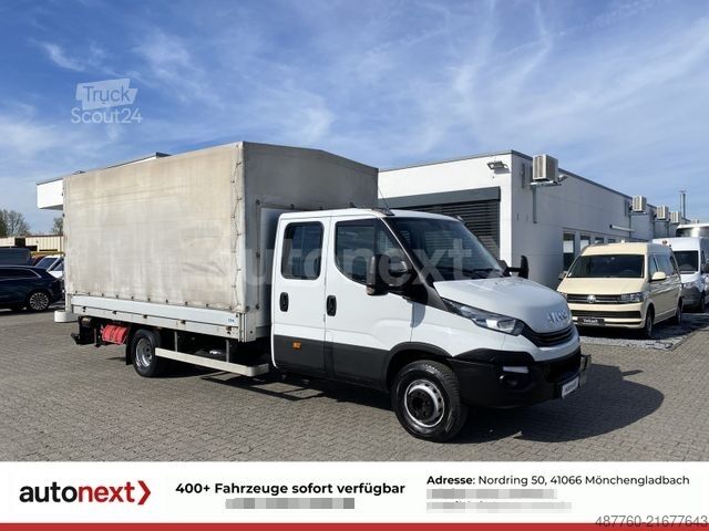 Camion bâché IVECO Daily 70C18H DoKa *Werkstatt* LBW+7-Sitze 5007