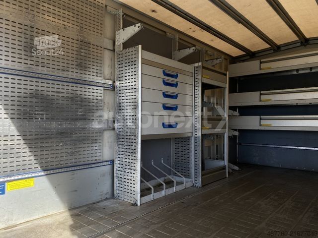 Camion bâché IVECO Daily 70C18H DoKa *Werkstatt* LBW+7-Sitze 5007