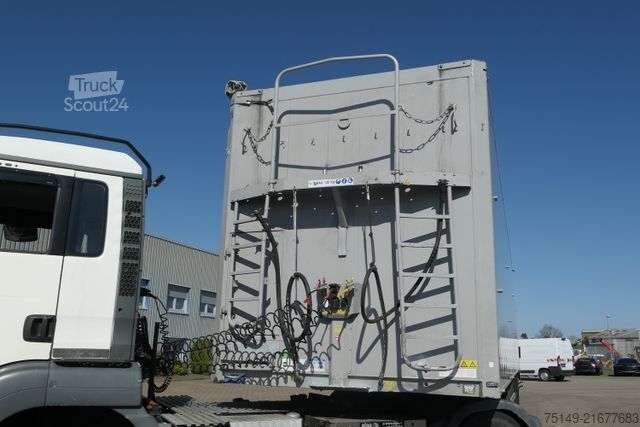 Naczepa z ruchomą podłogą STAS S 300 ZX, 92m³, 6mm Boden, Funk, SAF, Luft-Lift