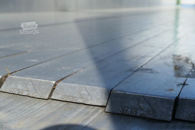 Naczepa z ruchomą podłogą STAS S 300 ZX, 92m³, 6mm Boden, Funk, SAF, Luft-Lift