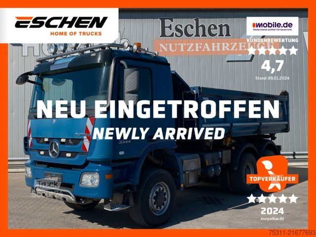 Camión volquete MERCEDES-BENZ Actros 3344 AK 6x6 MP3 | Telligent*Bordmatic*AC
