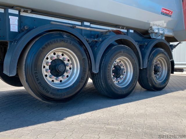 Semiremorcă basculantă LANGENDORF SKS-HS 24/30 | 23m³ Stahl*Luft-Lift*ALU*1.Hand