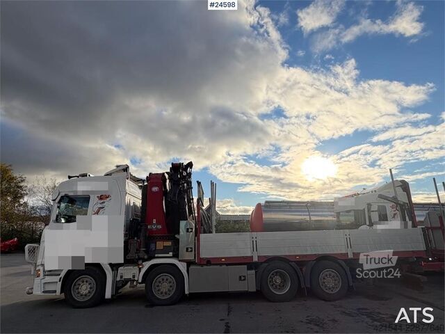 Žeriavové vozidlo Scania R500 8x2 Crane truck – HMF 7020 with jib and winch