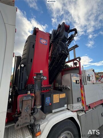 Žeriavové vozidlo Scania R500 8x2 Crane truck – HMF 7020 with jib and winch