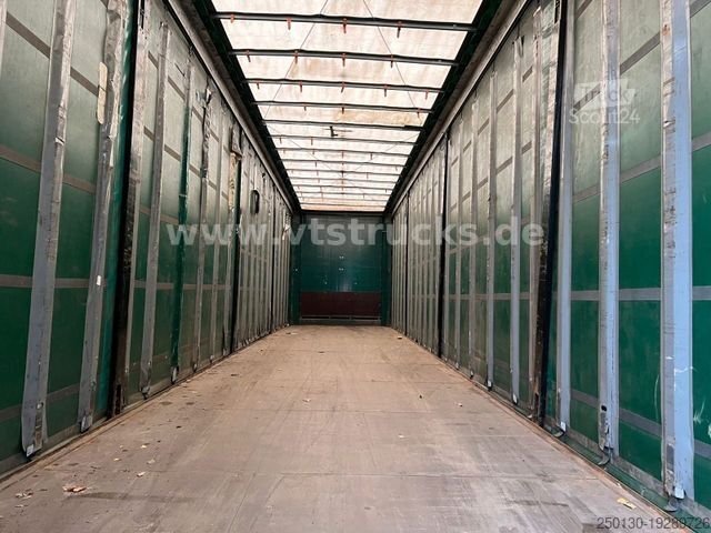 Open oplegger met zeil KRONE SD Pritsche + Plane Edscha-Verdeck