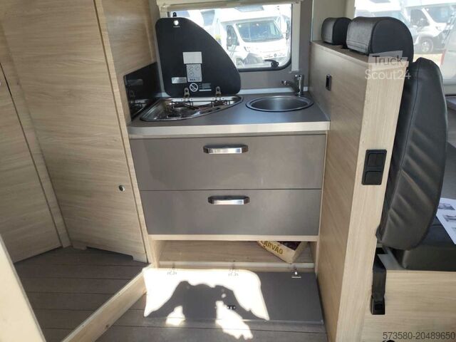 Semi-integrated motorhome Fiat Ducato Carasuite 650 MF Teilintegriert | Voll ausgestattet