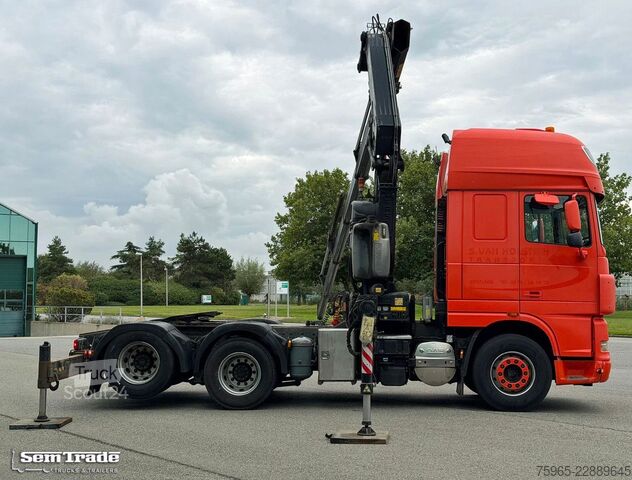Τυπική μονάδα τράκτορα DAF XF 105 FTS SSC EURO 5 6X2 FASSI F330D.25 33 TON/