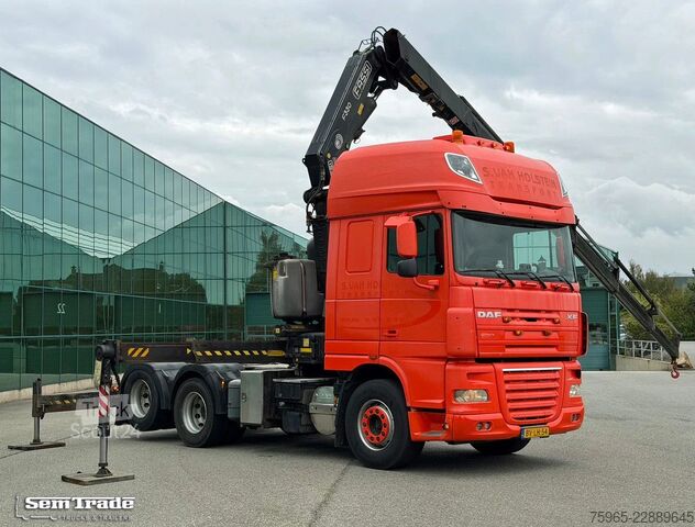 Τυπική μονάδα τράκτορα DAF XF 105 FTS SSC EURO 5 6X2 FASSI F330D.25 33 TON/