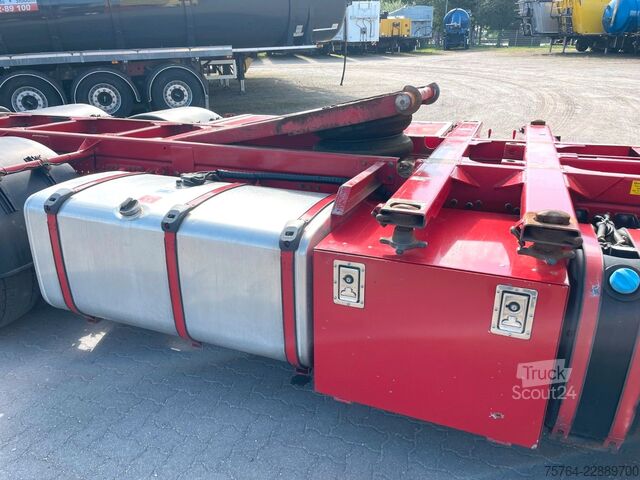 Autocamion cu caroserie interschimbabilă SCANIA R420 / BDF bis 7,45m / 20 Fuß / LBW / Gelenkt
