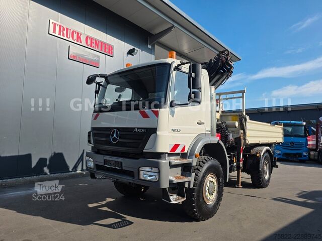  MERCEDES-BENZ Axor 1833 / 4X4 ALLRAD / 16m Atlas Kran
