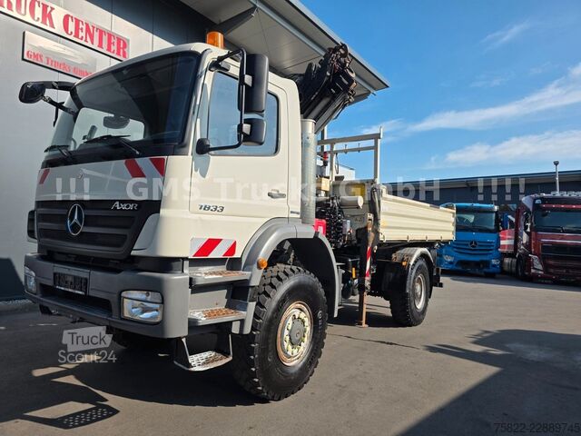  MERCEDES-BENZ Axor 1833 / 4X4 ALLRAD / 16m Atlas Kran