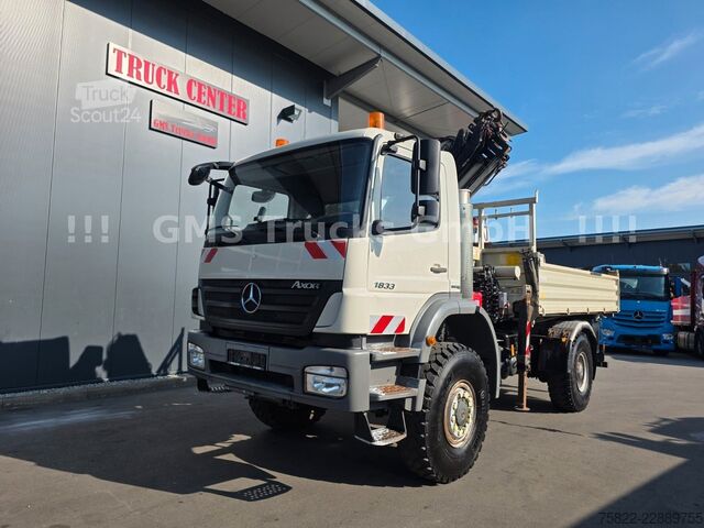  MERCEDES-BENZ Axor 1833 / 4X4 ALLRAD / 16m Atlas Kran