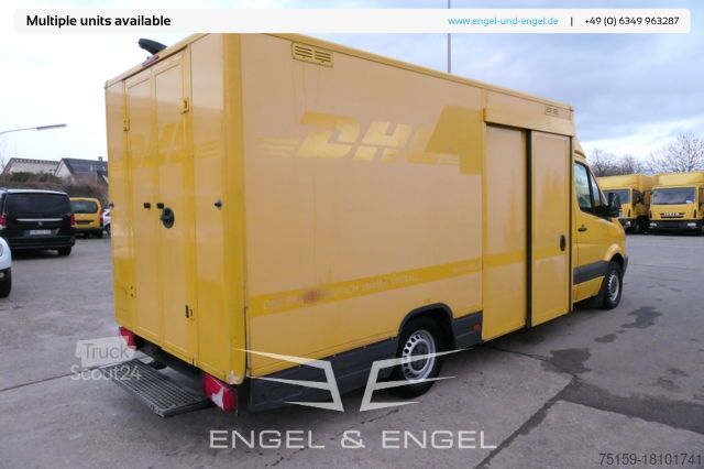 Transporter mit Koffer mercedes-benz SPRINTER 310 CDI MAXI EURO-5 KOFFER REGALE KAMERA DURCHGANG