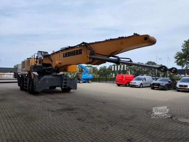 Stroj za ravnanje z materialom Liebherr LH 80 M Litronic  Magnetfunction  21.5 meter Boom!