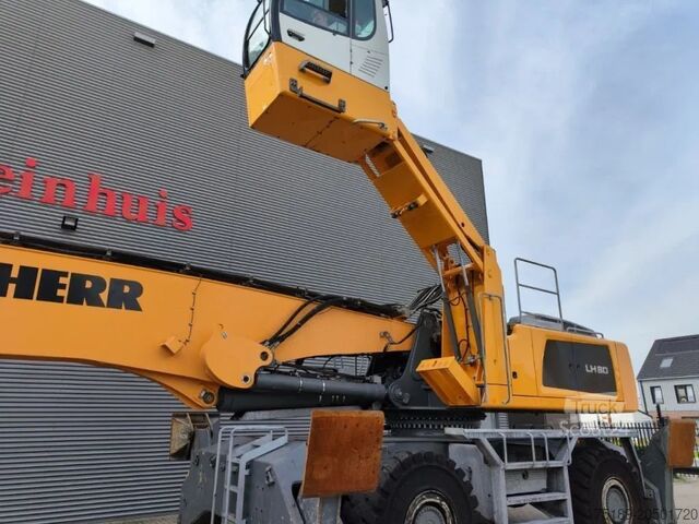 Máquina de manuseamento de materiais Liebherr LH 80 M Litronic  Magnetfunction  21.5 meter Boom!